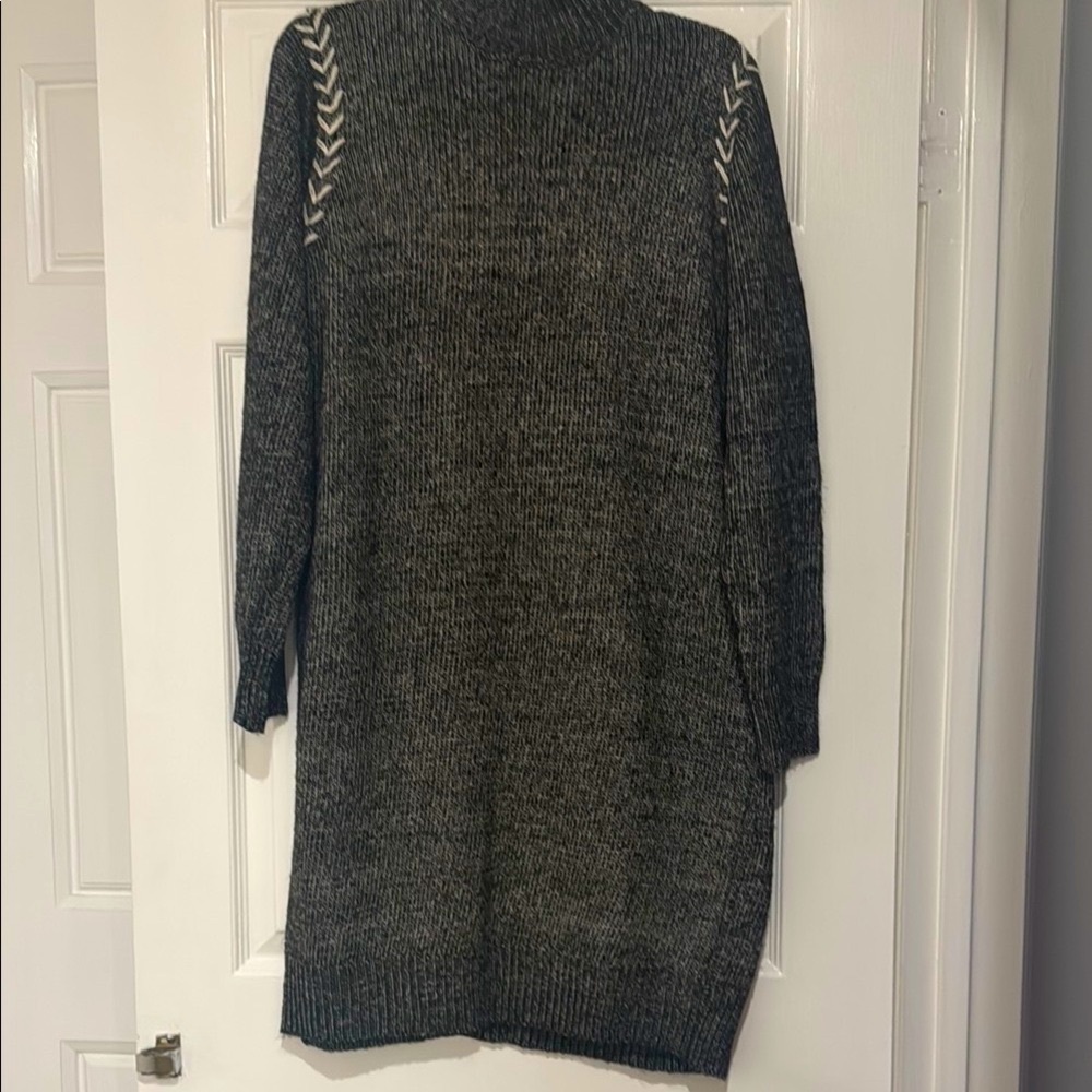 Gray Knit Women's Dress
